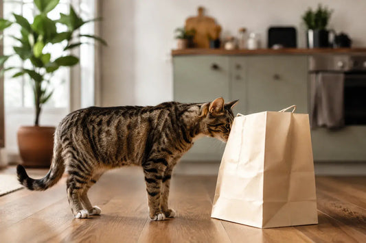 Why Does My Cat Chew Plastic Bags