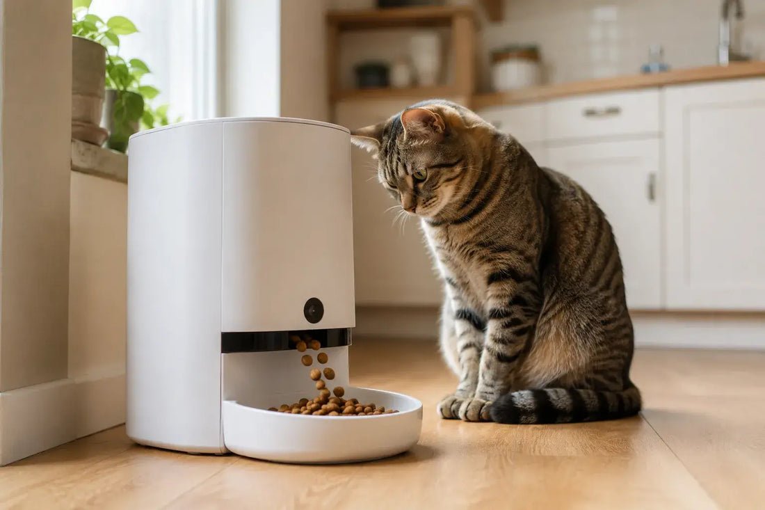 Automatic Cat Feeder vs. Free Feeding