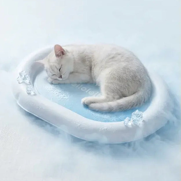 Instant Cooling Water Bed for Pets - Summer Heat Relief Pad